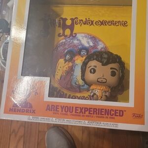 Funko Pop Hendrix with Yellow and Purple Accents